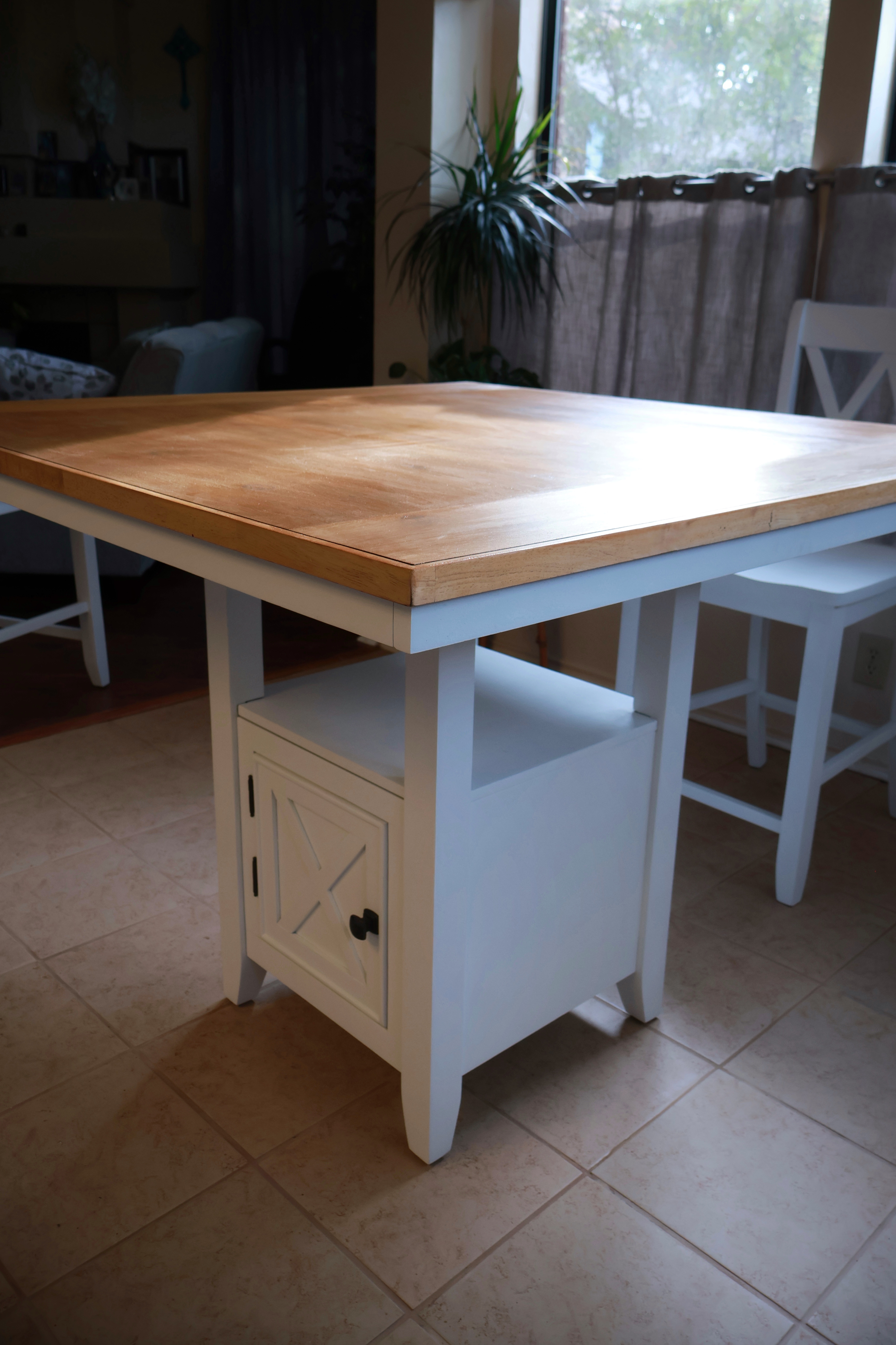 professional refinished table